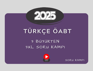 2025- 3 BÜYÜKTEN 3X"LARÇ" KAMP