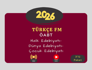 2026-Halk Edebiyatı & Dünya Edebiyatı & Çocuk Edebiyatı Kazandıran Üçlü Paket