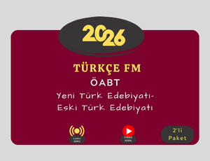 2026-Yeni Türk Edebiyatı & Eski Türk Edebiyatı Kazandıran İkili Paket