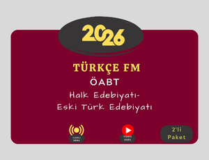 2026-Halk Edebiyatı & Eski Türk Edebiyatı Kazandıran İkili Paket