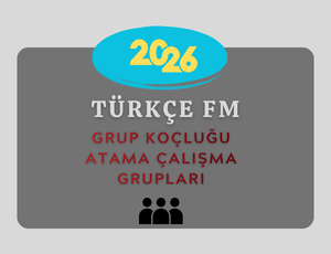 2026-Türkçe ÖABT-Grup Koçluğu Atama Çalışma Grupları